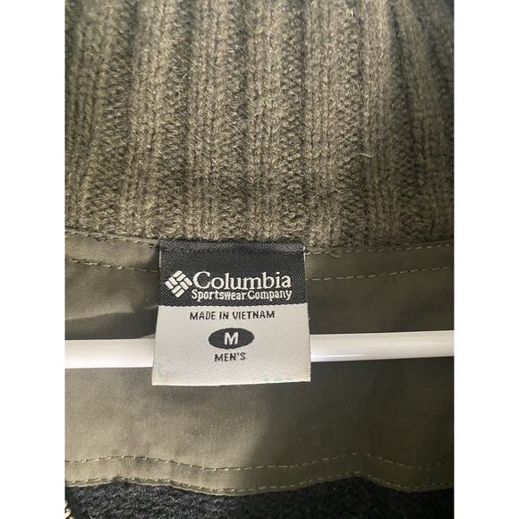 Columbia Sportswear Knit Quarter Zip Sweater Sz Medium - Picture 3 of 3